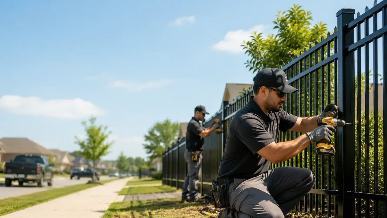 Metal Fence Installation in Bagdad, FL